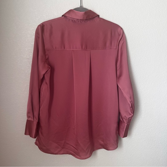 Mango Satin BLOUSE - Picture 6 of 8